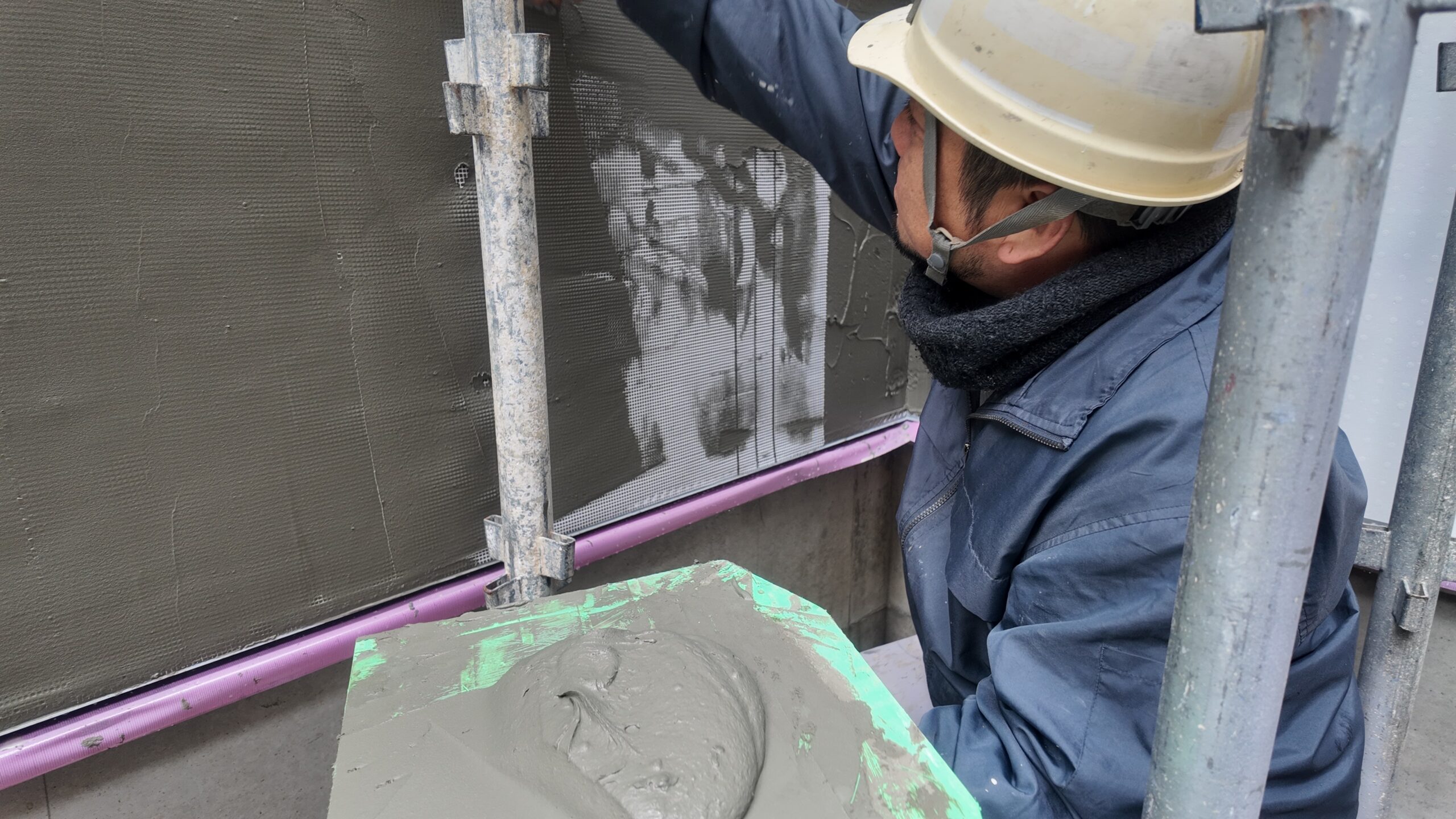 2025.12.25　左官職人の塗り壁・大和町の家